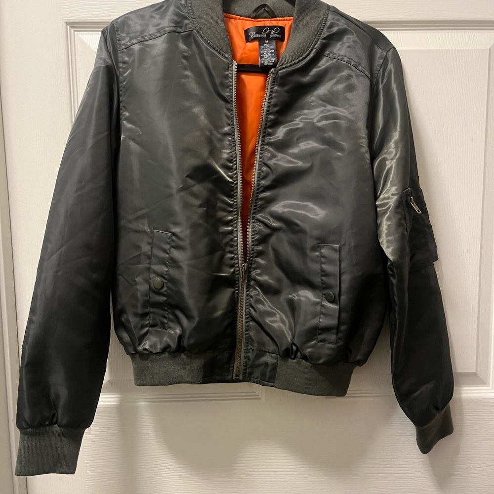 Brandon Thomas Women’s Jacket with Green‎ and Orange Accents